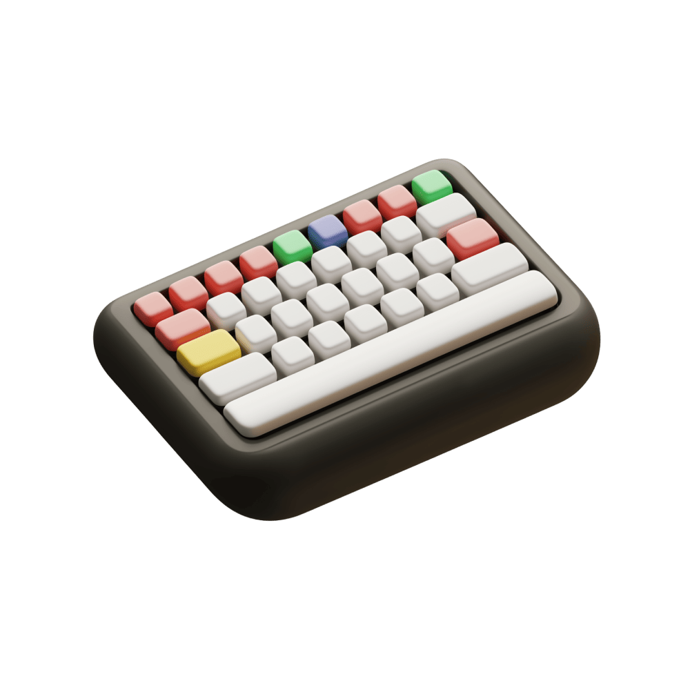 Colorful mini Keyboard