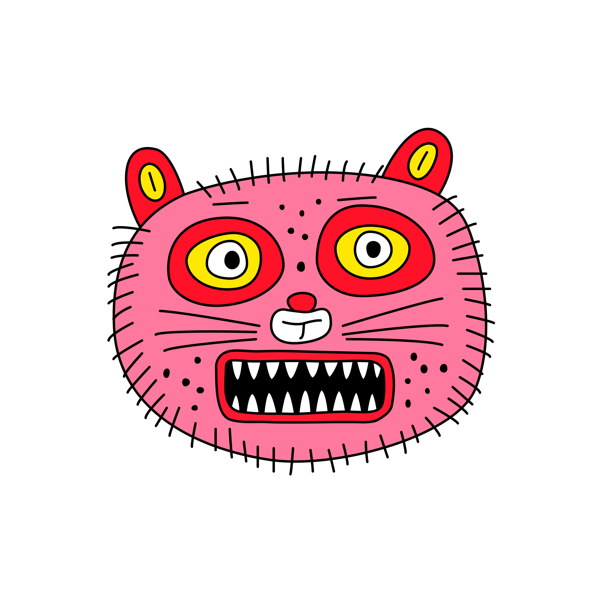 Pink Fang Tiger