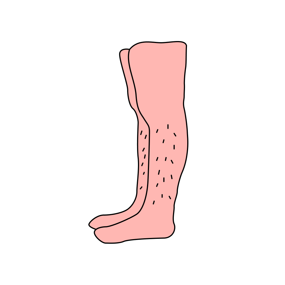 Odd Human Legs