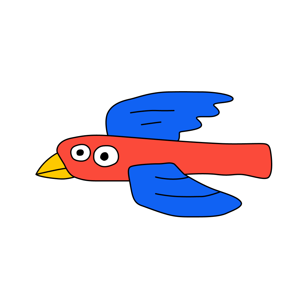 Plain Bird Wingdash