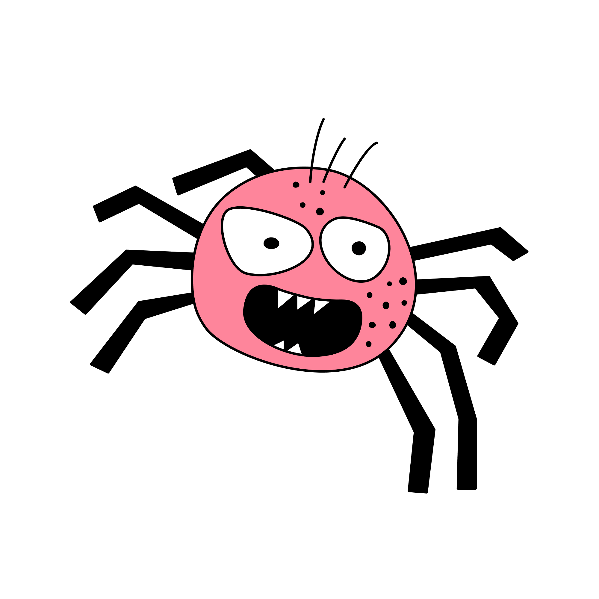 Pink Spider