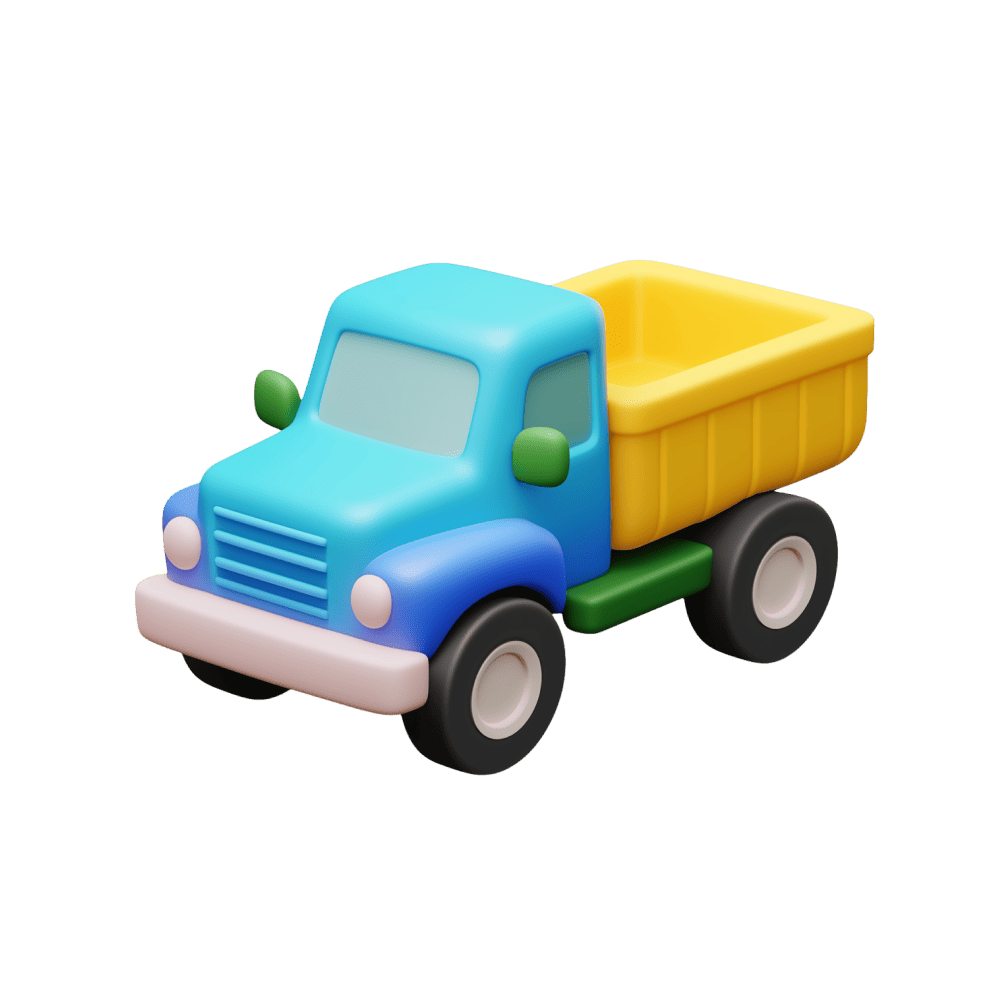 3D Toy Truck